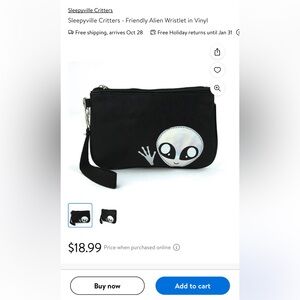 sleepyville critters wristlet peeking allen